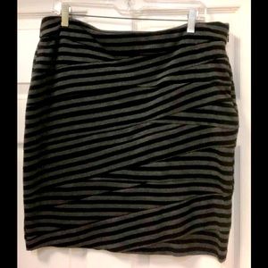 Black and Grey Skirt Great for any Occasion.